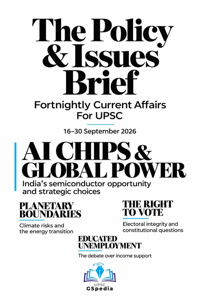 Fortnightly current affairs magazine for upsc prelims and mains September 30, 2026